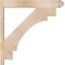 Ekena Millwork Merced Arts & Crafts Smooth Outlooker, Douglas Fir, 5 1/2"W x 32"D x 32"H OUT06X32X32MRC03SDF - alternate 4